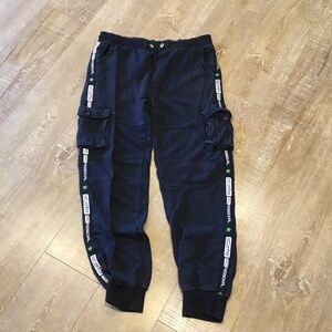 MM Sport men's sweatpants, black, size L